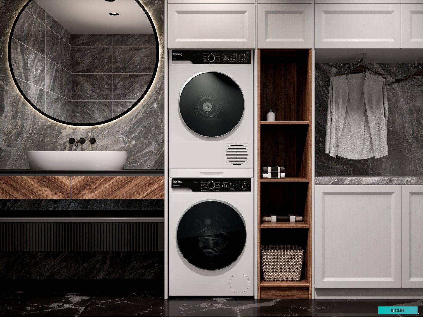 KWM 63IL14119 Стиральная машина/ Стиральная машина с фронтальной загрузкой, ГЛУБИНА 63 см,загрузка: 11кг, скорость отжима 1400 об/мин,  инверторный дв