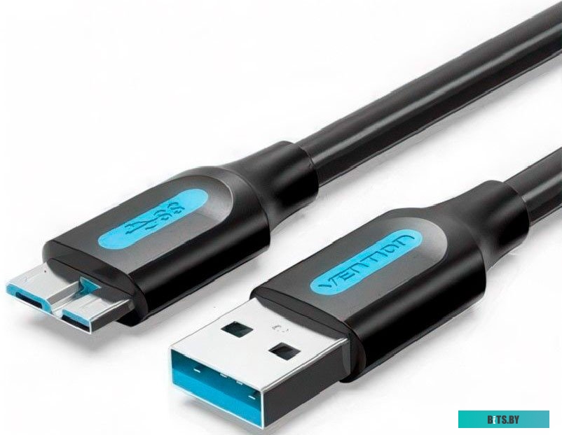 Кабель Vention USB 3.0 AM/micro B, USB 2.0 AM CQPBD.