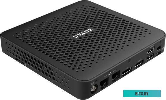 Мини ПК ZOTAC ZBOX MI668, Barebone, Intel i7-1360P, 2x DDR5-5200/4800 SODIMM, M.2 SSD SLOT, 2x GLAN, WIFI, BT, USBDRV, DP/HDMI, EU+UK PL