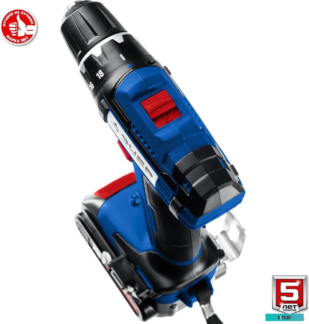 Зубр Профессионал DL-201-22 (с 2-мя АКБ 2 Ач, кейс)