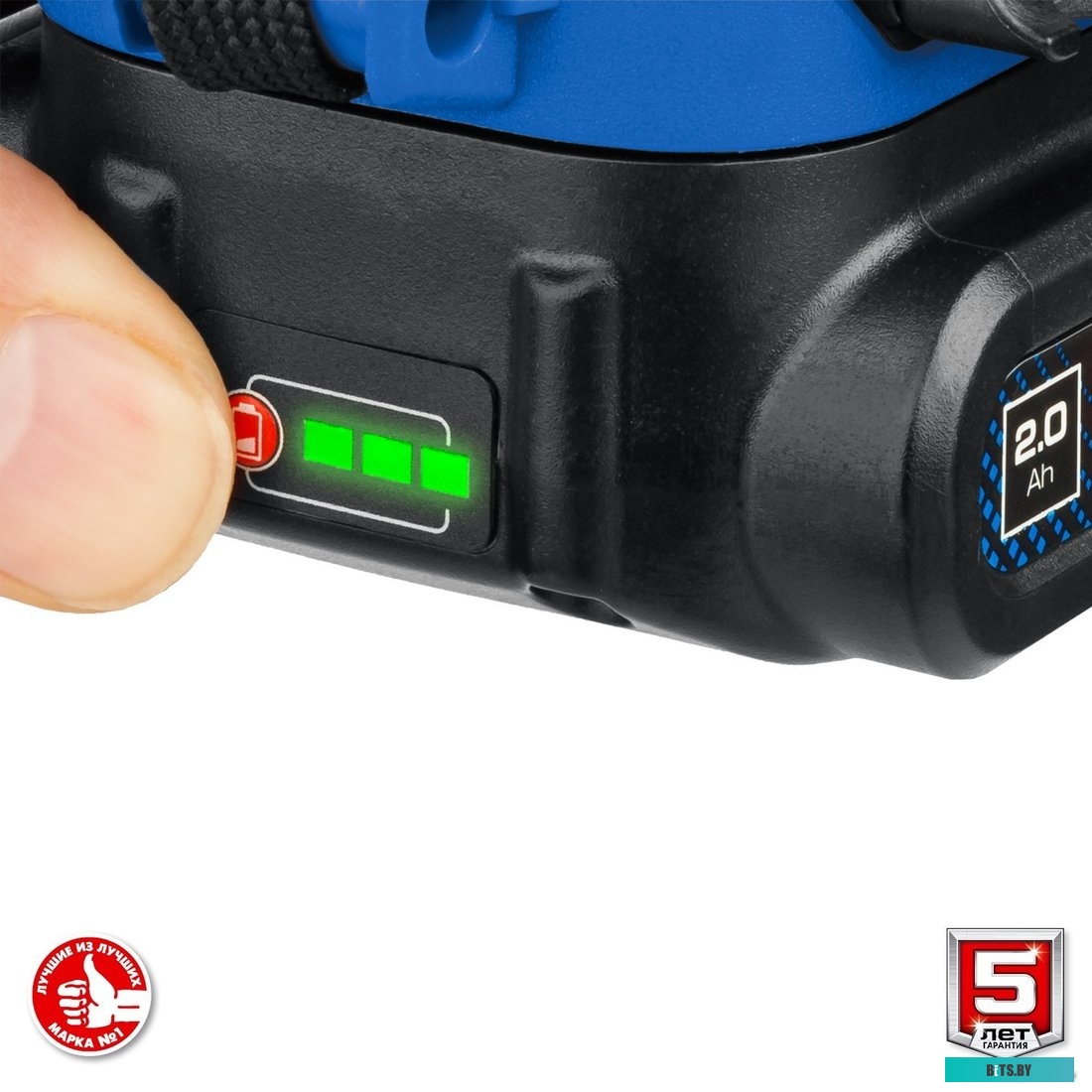 Зубр Профессионал DL-201-22 (с 2-мя АКБ 2 Ач, кейс)