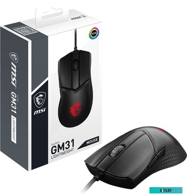 Мышь MSI Clutch GM31 Lightweight S12-0402080-CLA.