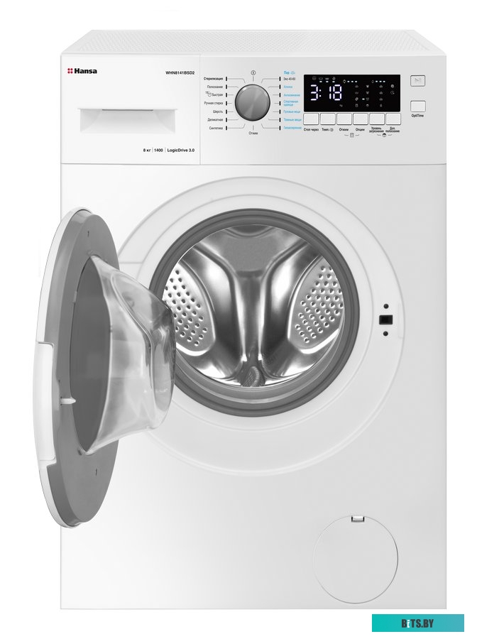 WHN8141BSD2 Стиральная машина Hansa WHN8141BSD2 класс: A+++ загр.фронтальная макс.:8кг белый