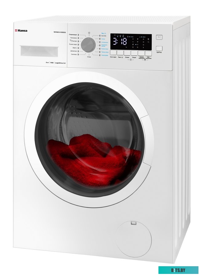 WHN8141BSD2 Стиральная машина Hansa WHN8141BSD2 класс: A+++ загр.фронтальная макс.:8кг белый