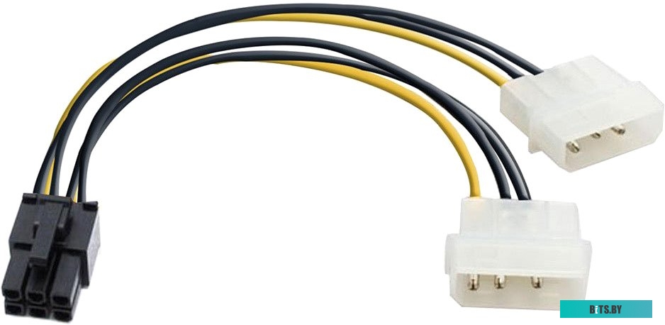Кабель ExeGate 2xMolex - 6-pin [EX138937RUS]