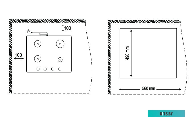 HG 665 CTGX Встраиваемая варочная панель/ Газ,  Crystal, 60x51 см, газовая, независимая, электроподжиг, газ-контроль, чугунные решетки, в комплекте - 
