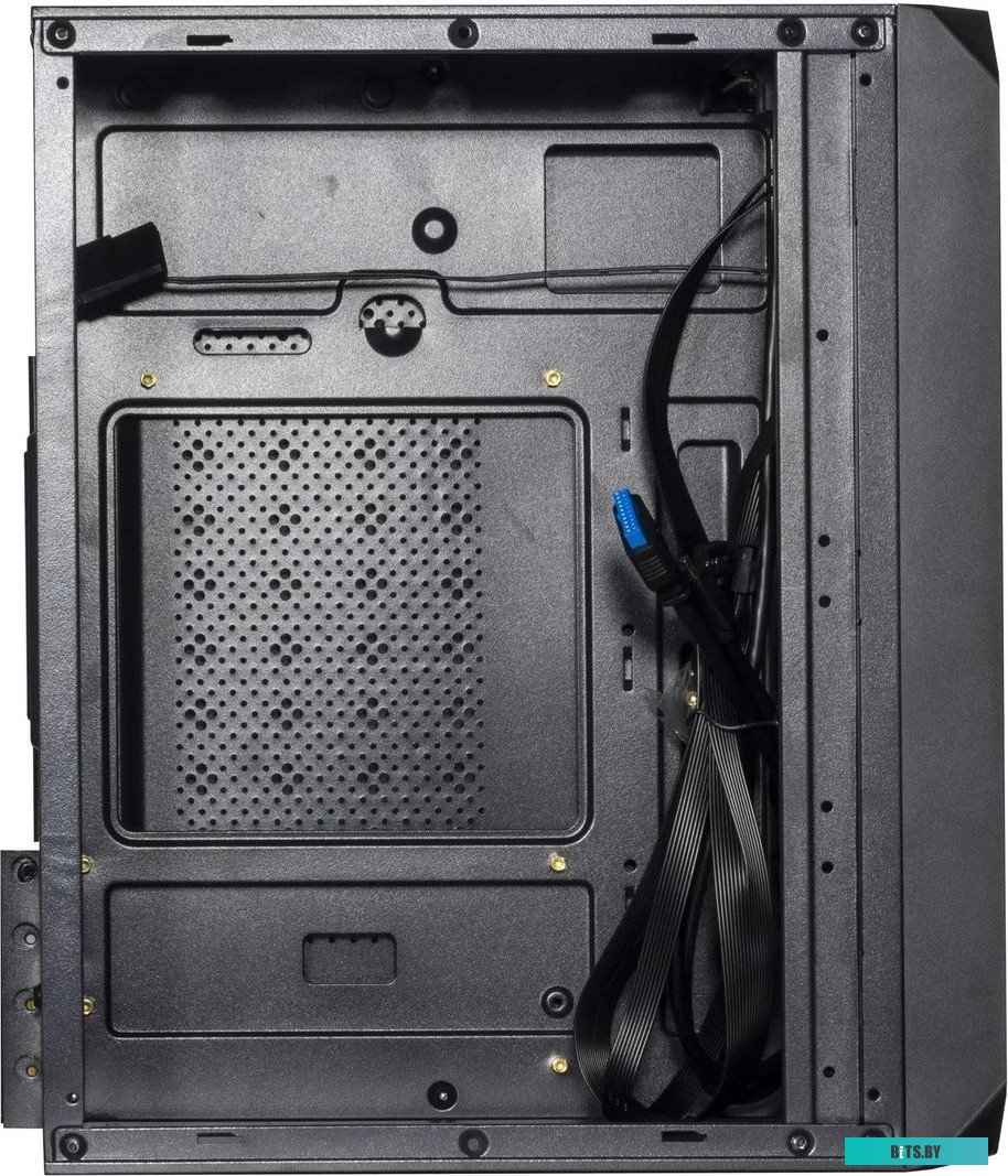 ACC-265B Корпус Accord ACC-265B черный без БП mATX 1x80mm 1x92mm 2x120mm 2xUSB2.0 1xUSB3.0 audio