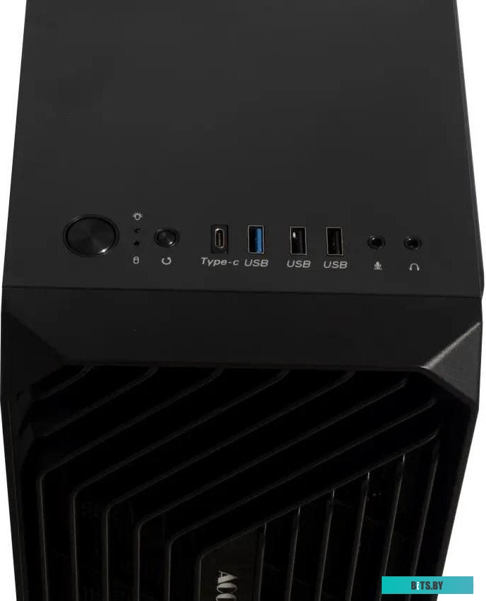 ACC-265B Корпус Accord ACC-265B черный без БП mATX 1x80mm 1x92mm 2x120mm 2xUSB2.0 1xUSB3.0 audio
