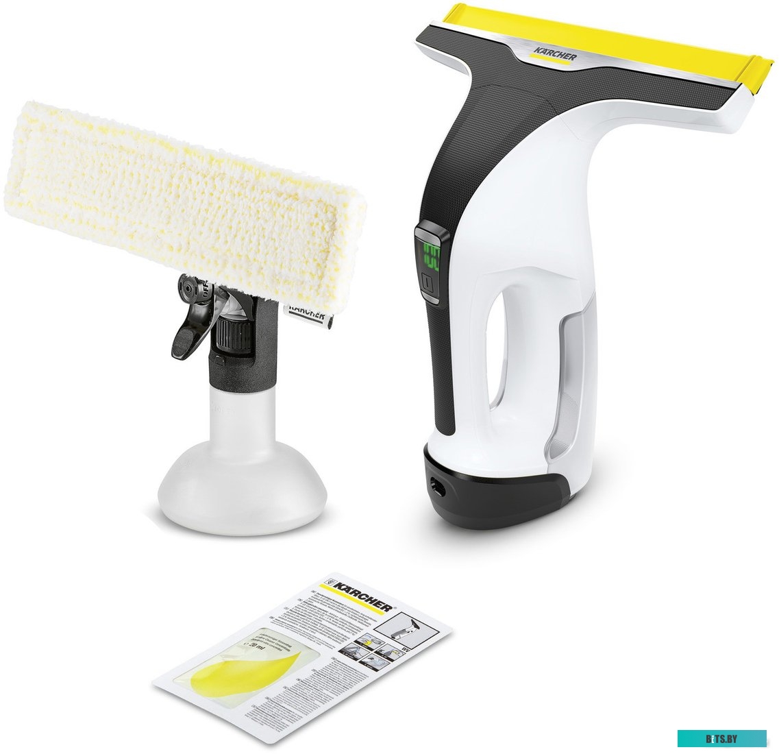 1.633-741.0 Мойщик окон Karcher WV 6 Plus шир.скреб.:280мм пит.:от аккум. белый