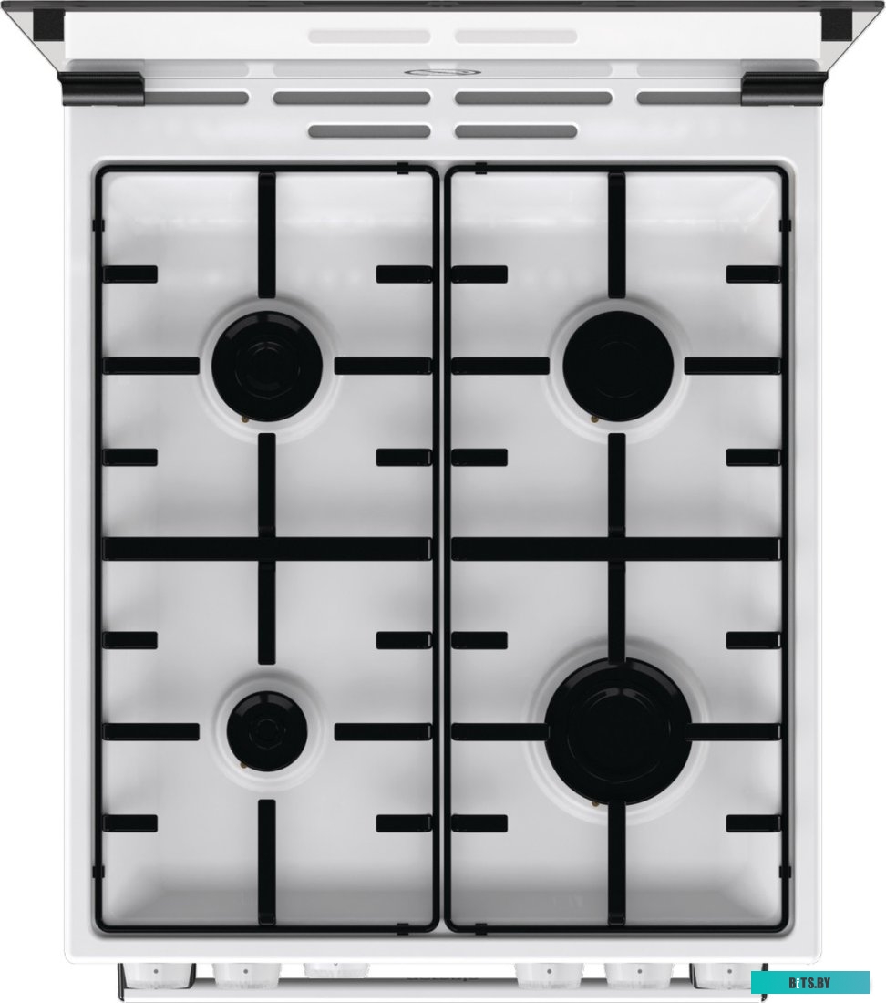 GG5A10WH Плита Газовая Gorenje GG5A10WH белый (стеклянная крышка) реш.сталь