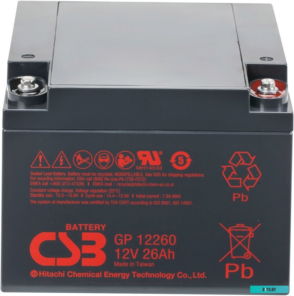 Аккумуляторная батарея CSB GP12260 12В 26Ач
