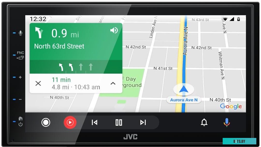 USB-магнитола JVC KW-M560BT