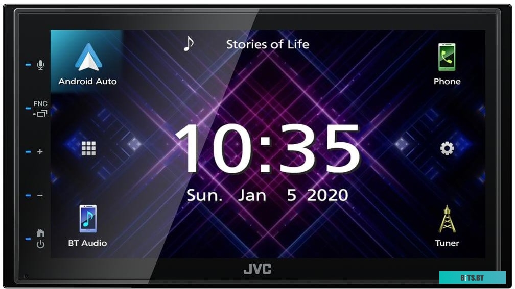 USB-магнитола JVC KW-M560BT