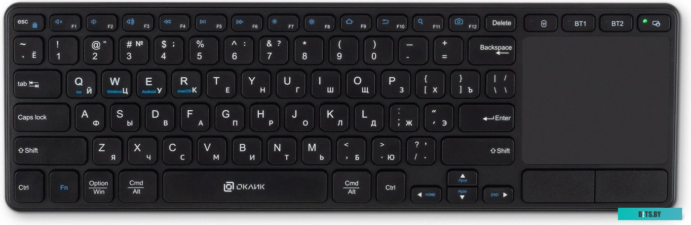Клавиатура Oklick K614W 1979327
