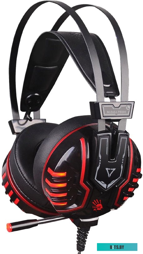 Наушники (Гарнитура) A4Tech Bloody M615 B/R