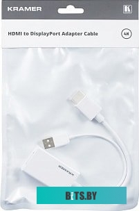 Адаптер Kramer Electronics HDMI - DisplayPort ADC-HM/DPF (0.2 м, белый)