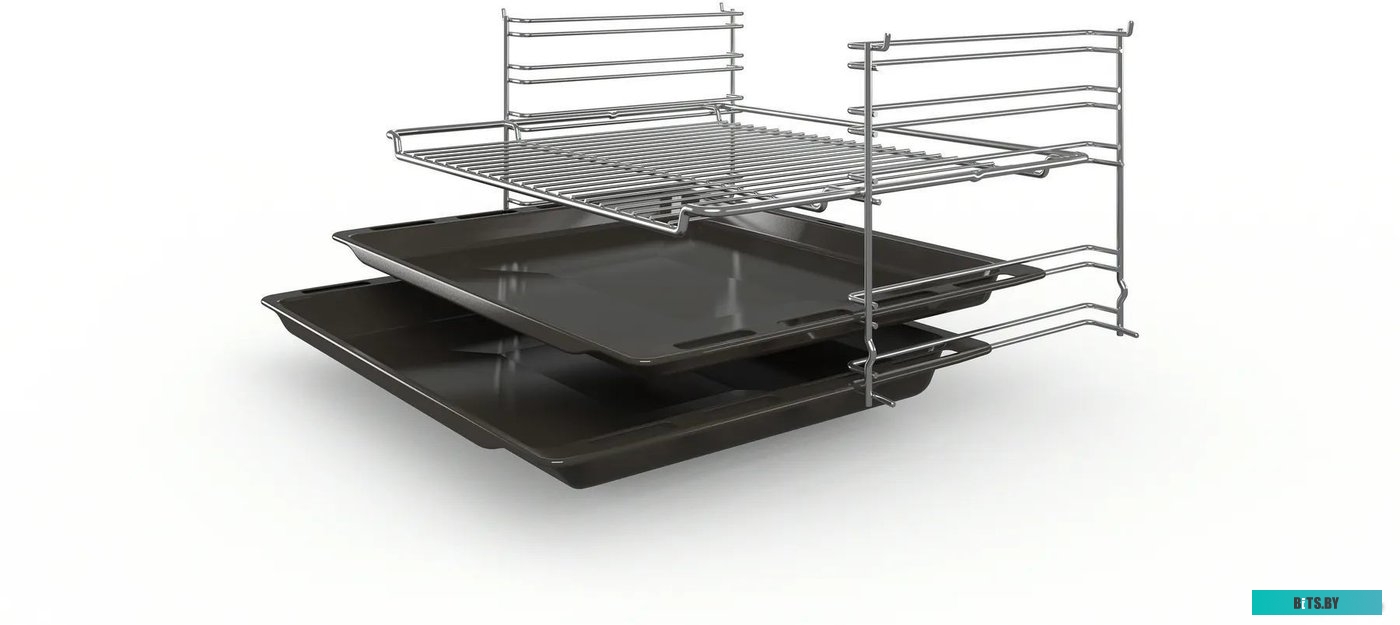 HBF011BR0Q Serie 2, духовой шкаф,нержавеющая сталь, класс энергоэффективности А, 5 режимов, 66 литров, сделано в Турции