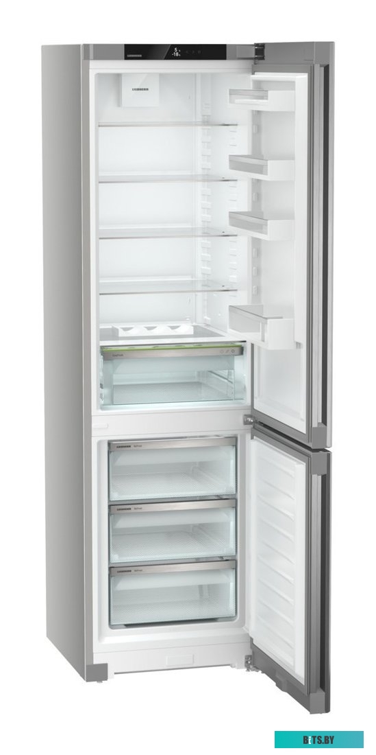 CNsfd 5703-20 001 Холодильники LIEBHERR/ Pure, EasyFresh, МК NoFrost, 3 контейнера МК, в. 201,5 см, ш. 60 см, улучшенный класс ЭЭ, внутренние ручки, п