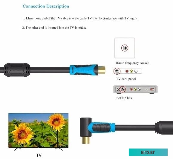 Кабель Vention VAS-A62-B100 VAS-A62-B100