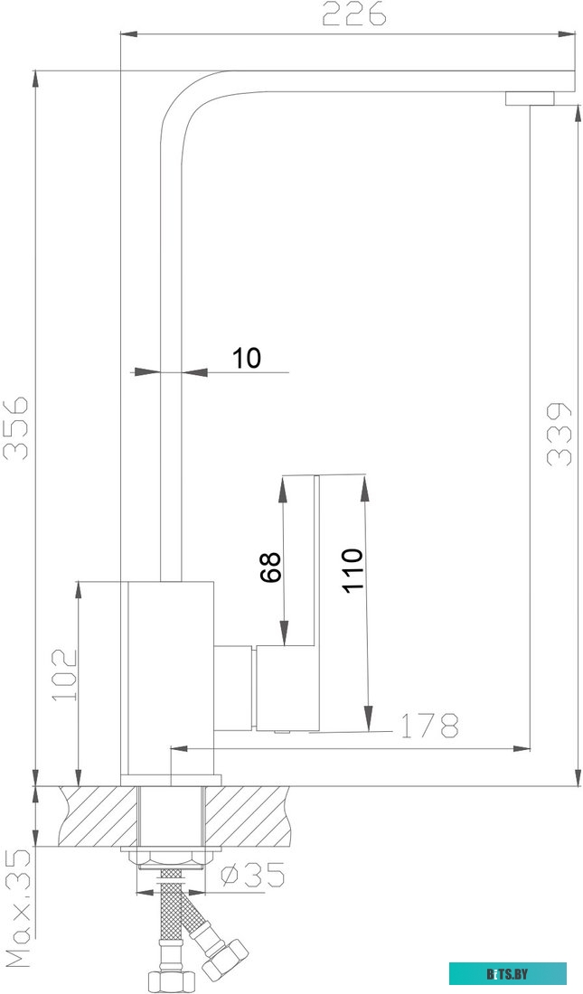 E70803-48 Набор маркеров для скетчинга Deli E70803-48 Color Emotion 11мм 150мм трехгр. двойной пиш. наконечник 1-7мм 48цв. ассорти пластиковая коробка