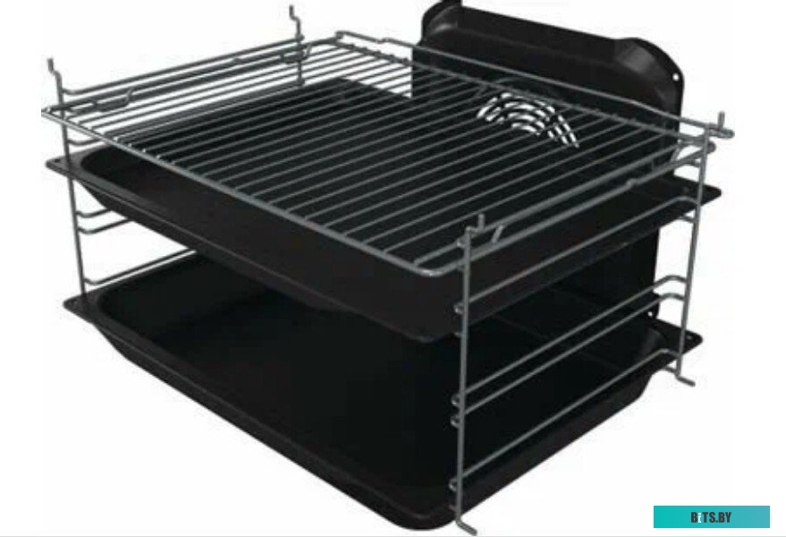 GECS6B71CLB Электрическая плита Gorenje GECS6B71CLB,  стеклокерамика,  инфракрасная,  без крышки,  черный