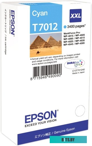 Картридж Epson C13T70124010