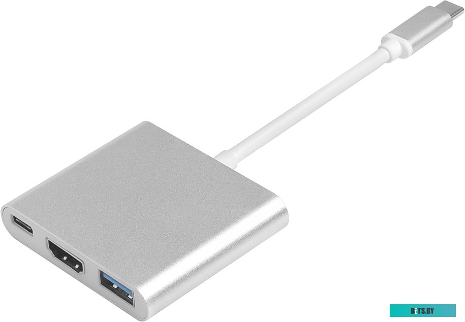Переходник Greenconnect GCR-AP24 USB Type C на HDMI + USB 3.0
