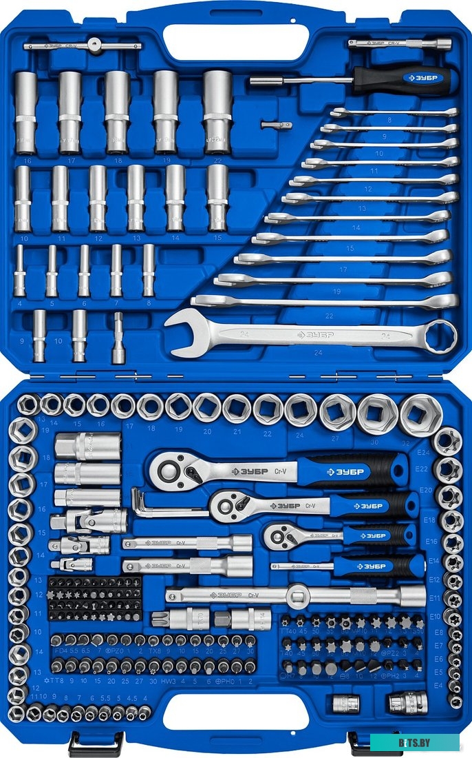Зубр 27674-H216 (216 предметов)