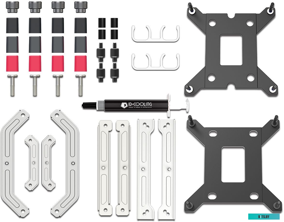 Жидкостное охлаждение для процессора ID-Cooling SL240 White
