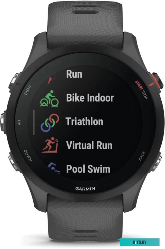 Умные часы Garmin Forerunner 255 46 мм (сланцево-серый/черный)