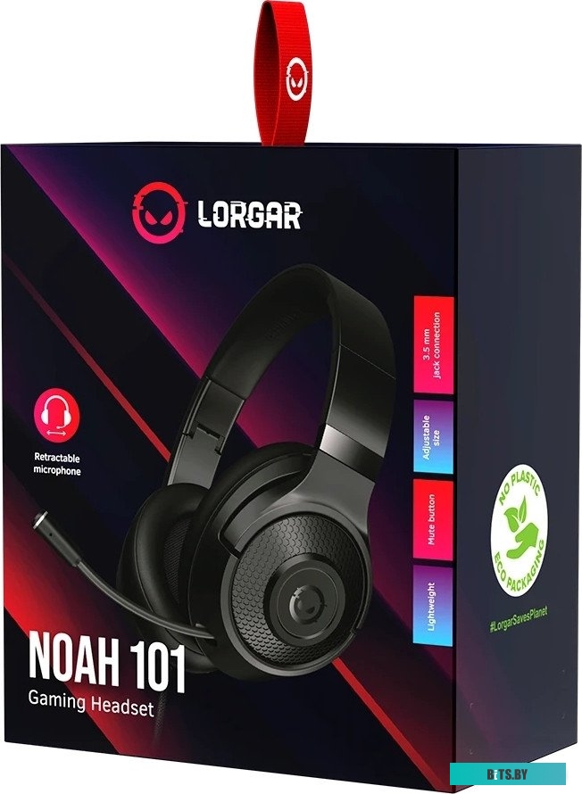 Наушники Lorgar Noah 101 (черный)