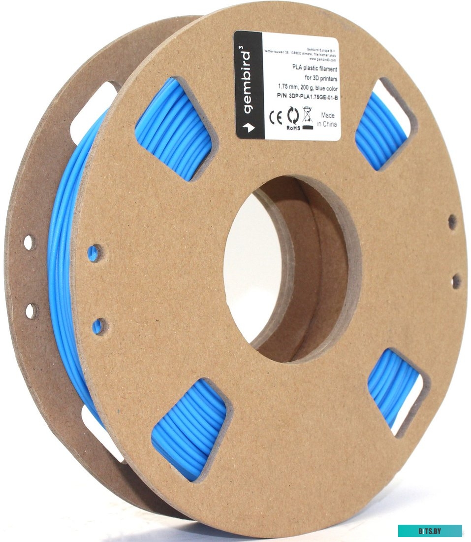 Нить для 3D-принтера Gembird 3DP-PLA1.75GE-01-B