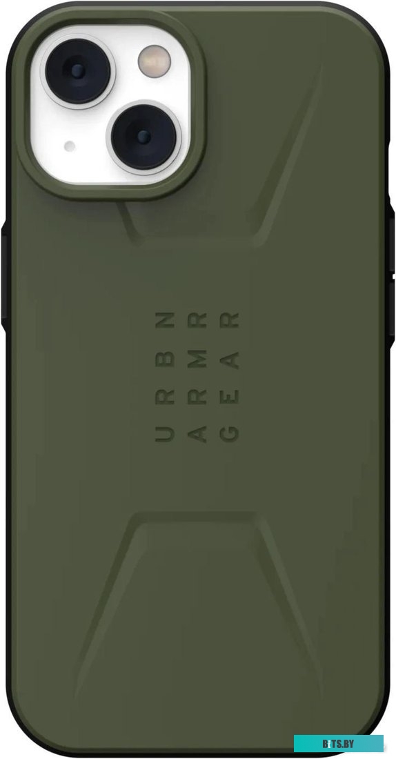 Чехол UAG Civilian MagSafe iPhone 14 Olive 114036117272