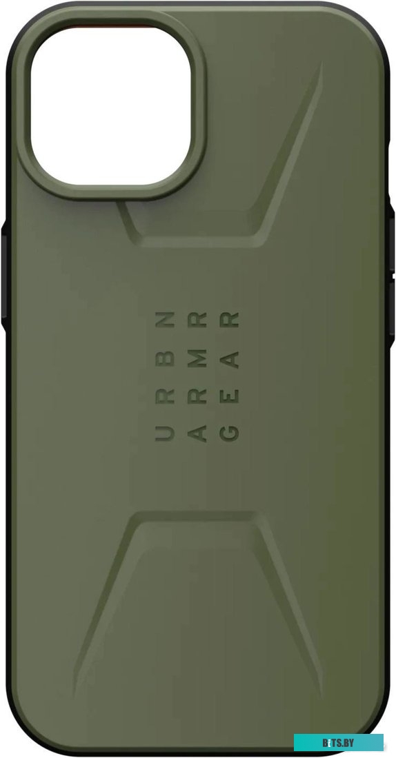 Чехол UAG Civilian MagSafe iPhone 14 Olive 114036117272