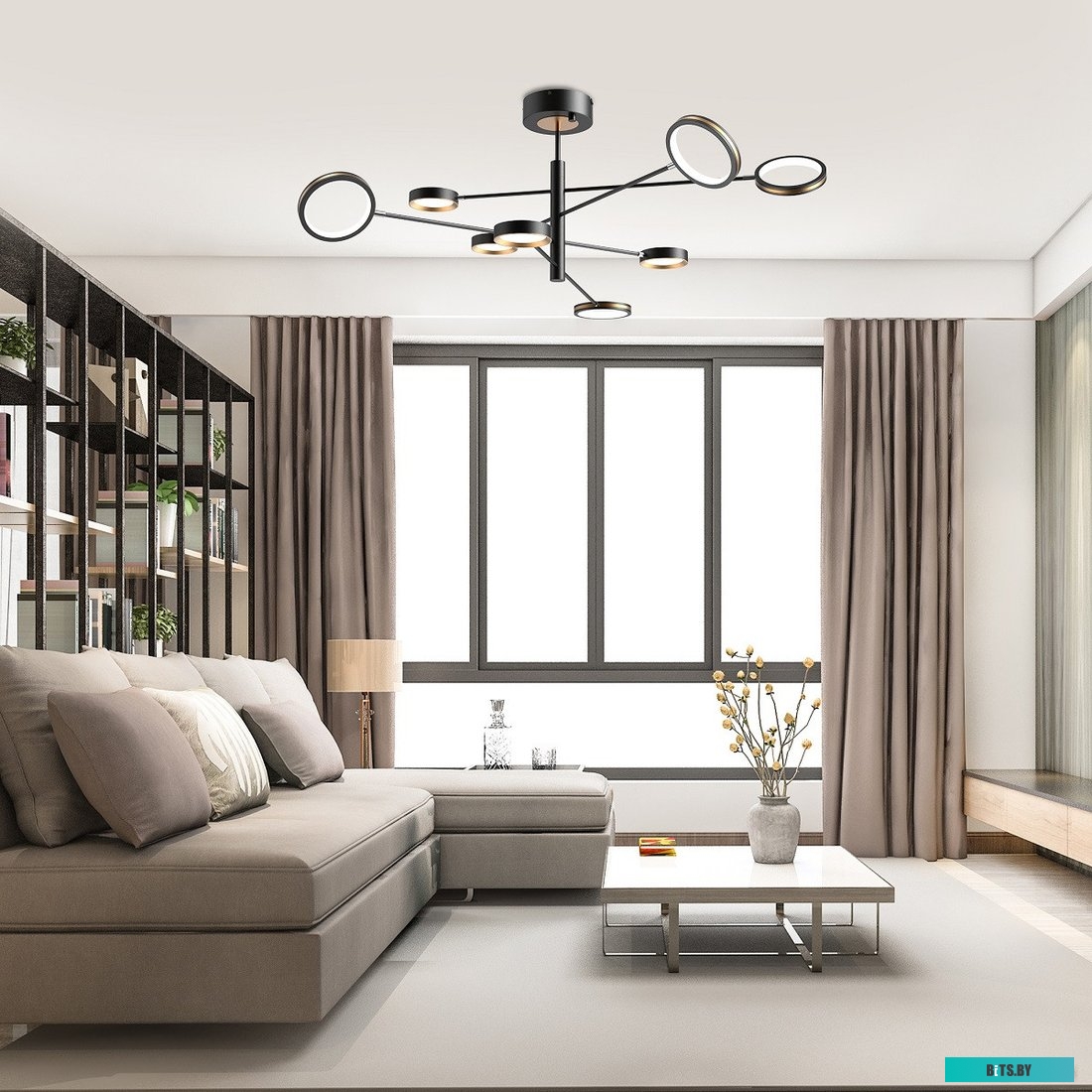 YLDL029 Умная люстра Yeelight Arowana Chandelier C2103 (8 плафонов) YLDL029 