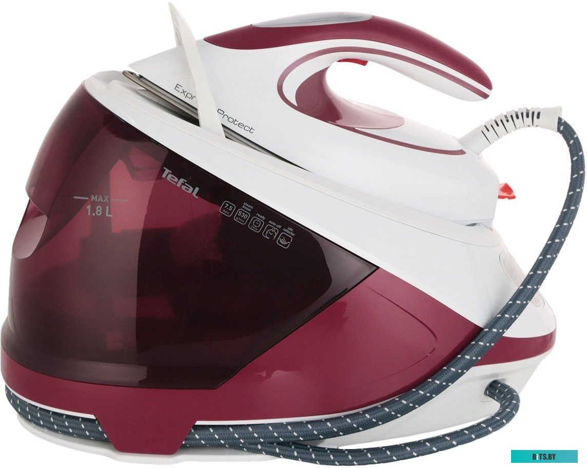 SV9201E0 Парогенератор Tefal SV9201E0 2800Вт белый/розовый