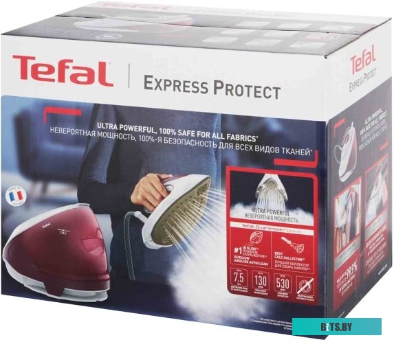 SV9201E0 Парогенератор Tefal SV9201E0 2800Вт белый/розовый