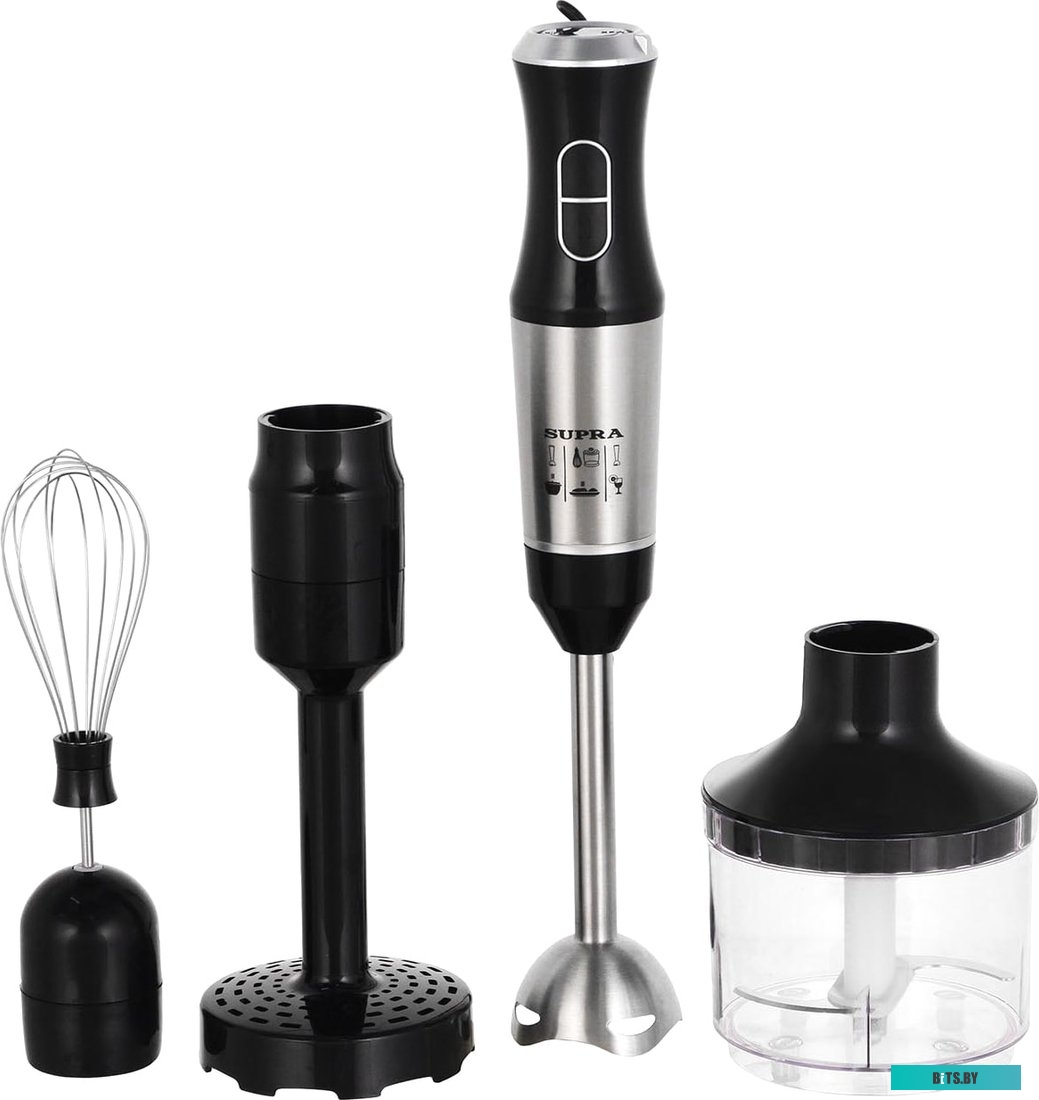 HBS-799 Блендер погружной Supra HBS-799 800Вт черный/серебристый