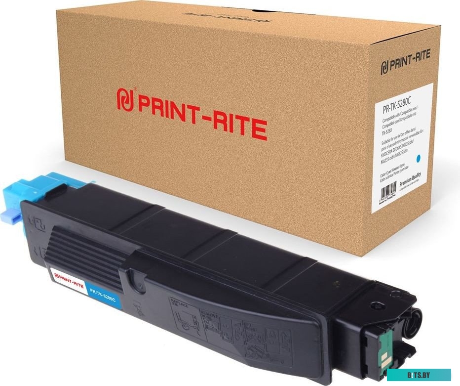 Картридж лазерный Print-Rite TFKAMZCPRJ PR-TK-5280C