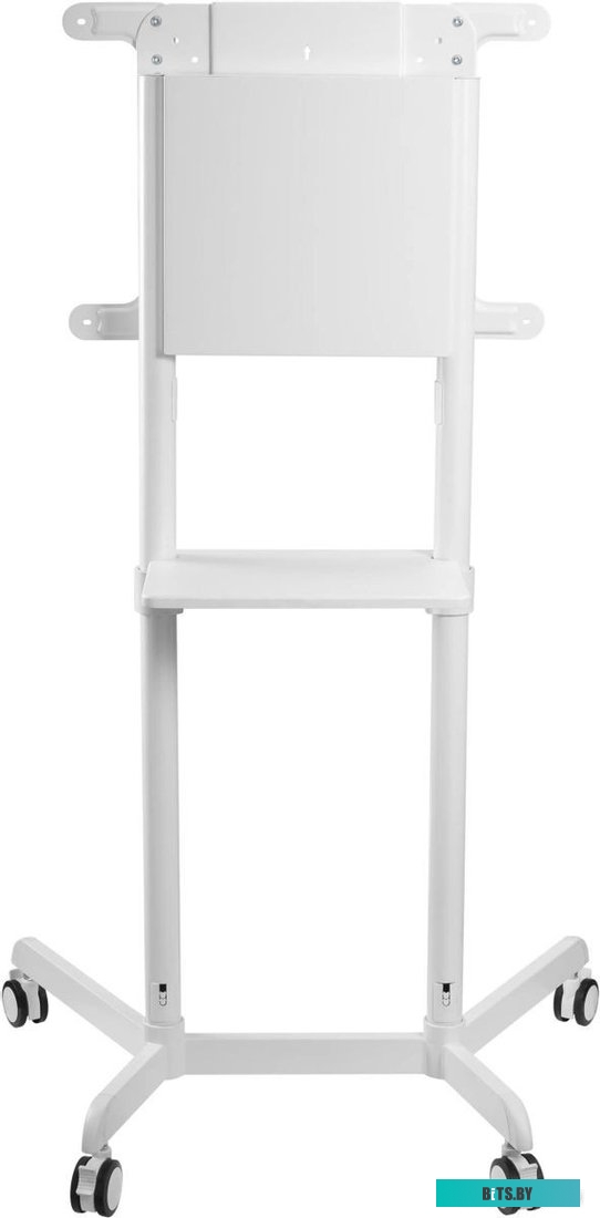 Стойка для телевизора Cactus CS-ST1146WT белый 37"-70" макс.70кг напольный мобильный