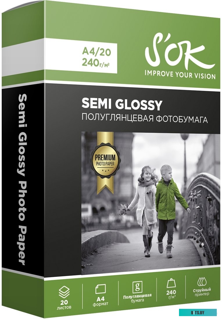 Фотобумага S'OK RC Super Glossy SA4290020HG