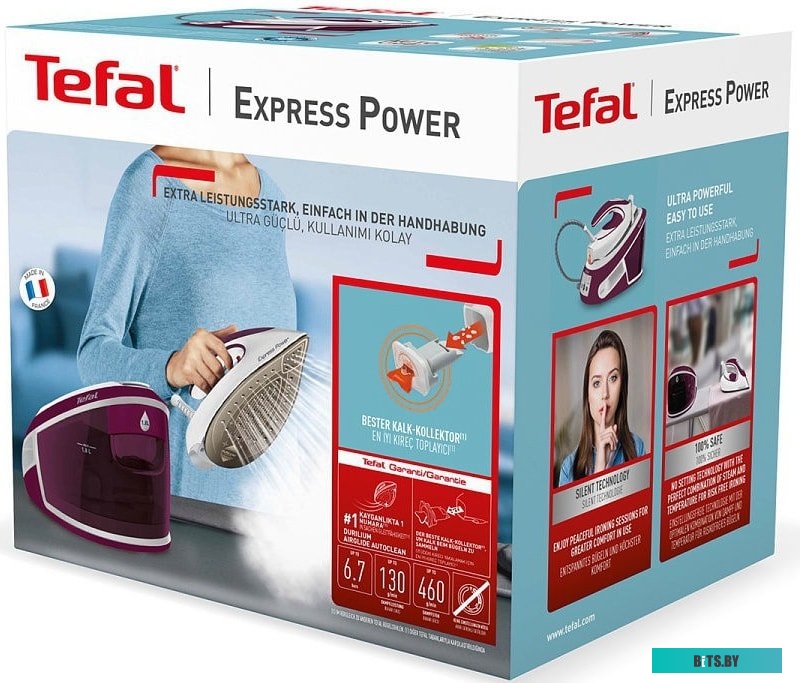 SV8061E0 Парогенератор Tefal SV8061E0 2800Вт фиолетовый/белый