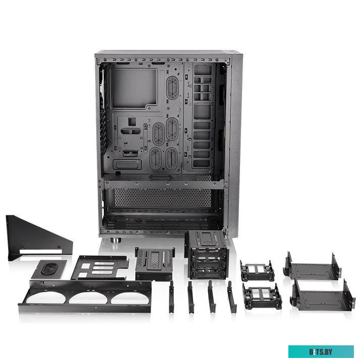 Корпус Thermaltake Core X71 TG черный без БП CA-1F8-00M1WN