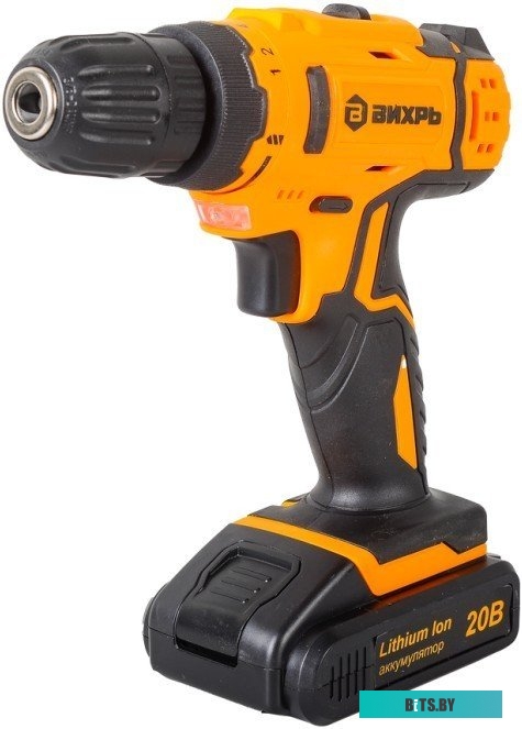 Вихрь ДА-20Л-2КА (с 2-мя АКБ, кейс, набор оснастки)