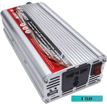 Автомобильный инвертор AVS 12/220V IN-1000W