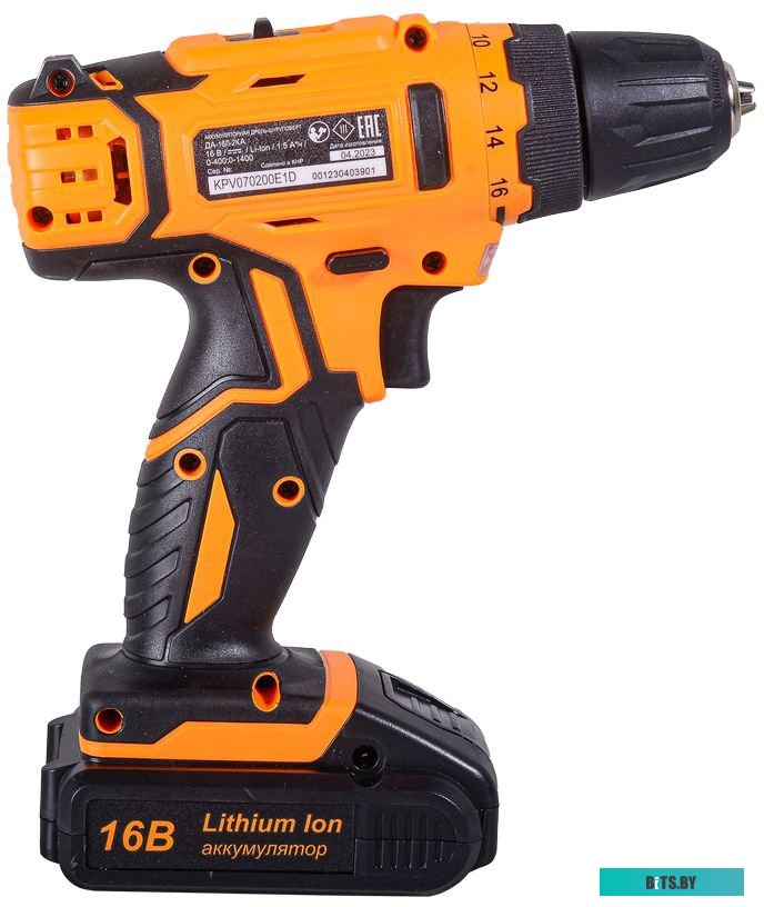 Вихрь ДА-16Л-2КА (с 2-мя АКБ, кейс, набор оснастки)