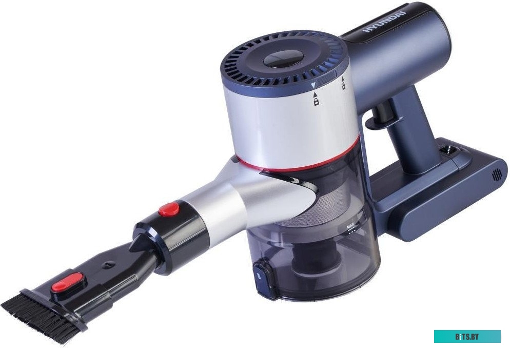 HYV-S7570 Ручной пылесос (handstick) Hyundai HYV-S7570, 380Вт, черный/серебристый