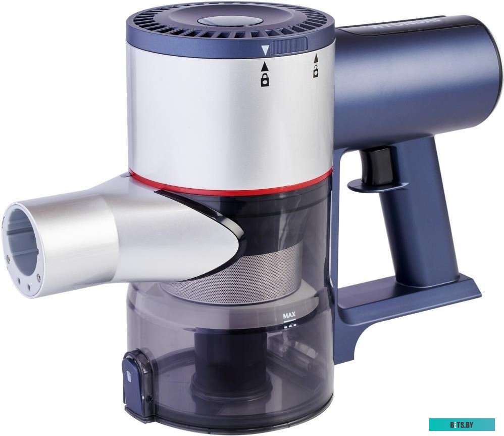 HYV-S7570 Ручной пылесос (handstick) Hyundai HYV-S7570, 380Вт, черный/серебристый