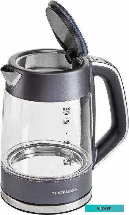 K20ES-2002 Чайник GLASS K20ES-2002 1.7L GRAY THOMSON