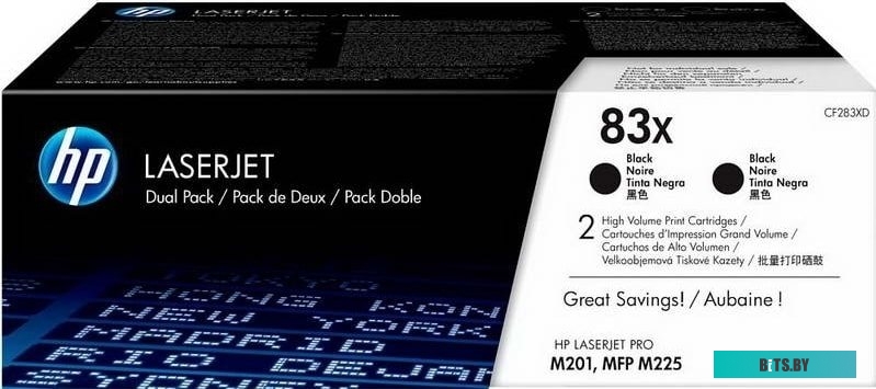 Картридж HP 83x CF283XD